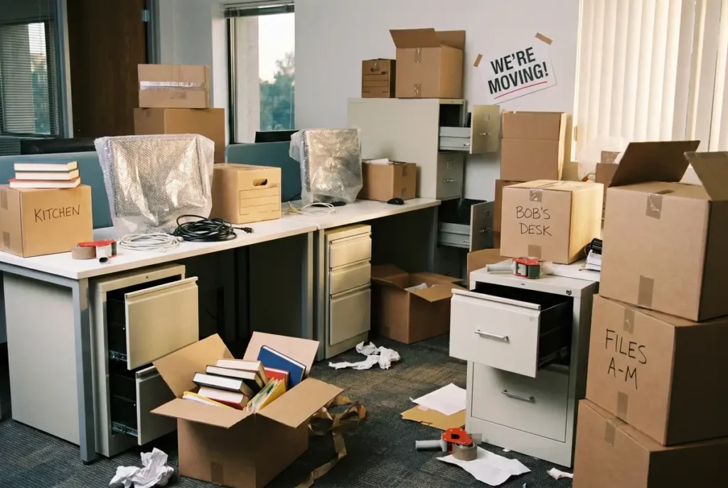 Southampton Office Removals: Expert Commercial Relocation by Gurkha Movers